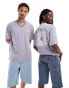 Dickies oatfield short sleeve t-shirt in lilac