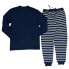 Фото #2 товара Land's End Men's Long Sleeve Henley & Pant 2-Piece Lounge Set