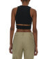 Helmut Lang Cropped Rib Tank Women's L