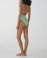 Фото #7 товара Women's Adjustable Straps Textured Swimsuit