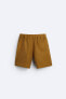 Lyocell blend bermuda shorts