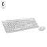 Фото #3 товара Logitech MK295 Silent Wireless Combo - Full-size (100%) - RF Wireless - QWERTY - White - Mouse included