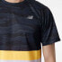 NEW BALANCE Striped Accelerate short sleeve T-shirt