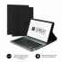 Фото #6 товара Bluetooth-клавиатура с подставкой для планшета Subblim SUBKT3-BTL200 Чёрный Испанская Qwerty