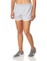 Фото #2 товара adidas 297328 Women's Marathon Shorts, Halo Silver/White, X-Small 4''