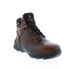 Фото #4 товара Wolverine Shiftplus LX Duraspring WP CarbonMax Mid Mens Brown Work Boots