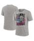 Фото #1 товара Men's Mike Schmidt Heather Gray Philadelphia Phillies Cooperstown Collection Player Local T-Shirt