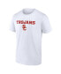 Фото #3 товара Men's White USC Trojans Game Day 2-Hit T-shirt