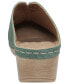 Фото #3 товара Women's Camille Slip-On Perforated Wedge Mules