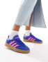 adidas Originals Handball Spezial trainers in yellow and pink with gum sole