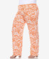 ფოტო #3 პროდუქტის Plus Size Floral Paisley Palazzo Pants