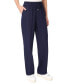 ფოტო #2 პროდუქტის Women's Linen Drawstring-Waist Buttoned-Pocket Pants