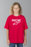 T-Shirt Alpinestars Ride 2.0 Rot-Weiß Kinder