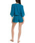 Фото #2 товара Vince Camuto Convertible Tie Cover-Up Romper Women's Xs