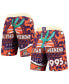 ფოტო #1 პროდუქტის Men's Orange, Purple Hardwood Classics 1995 All-Star Weekend Jumbotron 2.0 Mesh Shorts