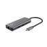 USB Hub Trust 24968 Silver (1 Unit)