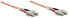 Фото #5 товара Intellinet Fiber Optic Patch Cable - OM1 - SC/SC - 5m - Orange - Duplex - Multimode - 62.5/125 µm - LSZH - Fibre - Lifetime Warranty - Polybag - 5 m - OM1 - SC - SC