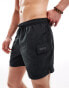 Barbour International pocket swim shorts in black