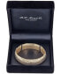 ფოტო #3 პროდუქტის Diamond-Cut Wide Bangle Bracelet in 14k Gold