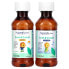 Kids, Cold & Cough Combo Pack, Daytime/Nighttime, Age 2-12 Years, 2 Bottles, 4 fl oz (118 ml) Each