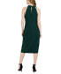 Фото #4 товара Halter-Neck Sleeveless Sheath Dress