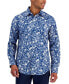 Фото #1 товара Men's Woven Floral Shirt, Created for Macy's