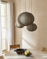 Фото #8 товара Linen ceiling lamp shade