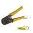 Фото #1 товара Инструмент для работы с кабелем Dedra 1268 с ножницами для резки изоляции