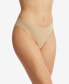 Фото #2 товара Women's Breathe Natural Thong 3 Pack Underwear, 6J1661B3PK