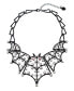 ფოტო #1 პროდუქტის Faux Stone Bat Statement Bib Necklace