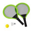 EUREKAKIDS Fabric badminton rackets with two balls