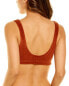 Фото #2 товара Donni. Terry Bralette Women's Orange Xs