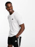 adidas Training Train Essentials t-shirt in white