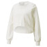 Puma Exhale Relaxed Pullover Sweatshirt Womens Off White 521469-65