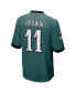 Мужская майка Nike Philadelphia Eagles игровая A.J. Brown белая Зеленый, 3XL - фото #2