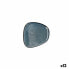 Фото #3 товара Тарелка плоская Bidasoa Ikonic Керамика Синий 14 х 13,6 х 0,8 см (Упаковка 12x)
