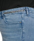 Фото #5 товара Plus Size Chain-Trim Wide-Leg Jeans, First@Macy’s