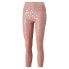 Фото #3 товара Puma Forever Luxe Ellavate Graphic High Waist 78 Leggings Womens Pink Athletic C