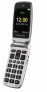 Фото #5 товара Doro Primo 408 - Flip - Single SIM - 7.11 cm (2.8") - 0.3 MP - 1000 mAh - Graphite - Grey - Silver