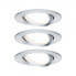 PAULMANN 934.87 - Recessed lighting spot - 3 bulb(s) - LED - 2700 K - 630 lm - Aluminium