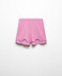 ფოტო #5 პროდუქტის Women's Embroidered Cotton Shorts