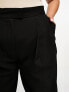 ASOS DESIGN Curve wide leg trouser in black 44 - фото #7