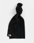 The North Face Norm knitted scarf in black