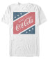 Фото #1 товара Coca-Cola Men's Stars And Stripes Square Short Sleeve T-Shirt