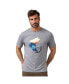 ფოტო #1 პროდუქტის Men's Super Soft Graphic Crewneck T-Shirt