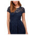 VILA Kalila Lace Short Sleeve Dress