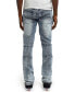 ფოტო #4 პროდუქტის Men's Patchwork Denim Jeans