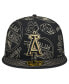 Фото #1 товара Men's Los Angeles Angels 59FIFTY Day Allover Fitted Hat