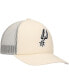 Фото #3 товара Men's Cream San Antonio Spurs Trucker Adjustable Hat