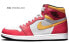 Фото #7 товара 【定制球鞋】 Jordan Air Jordan 1 High OG 野鹤制造 油画风 文艺复兴 高帮 复古篮球鞋 男女同款 靛石蓝 / Кроссовки Jordan Air Jordan 555088-603